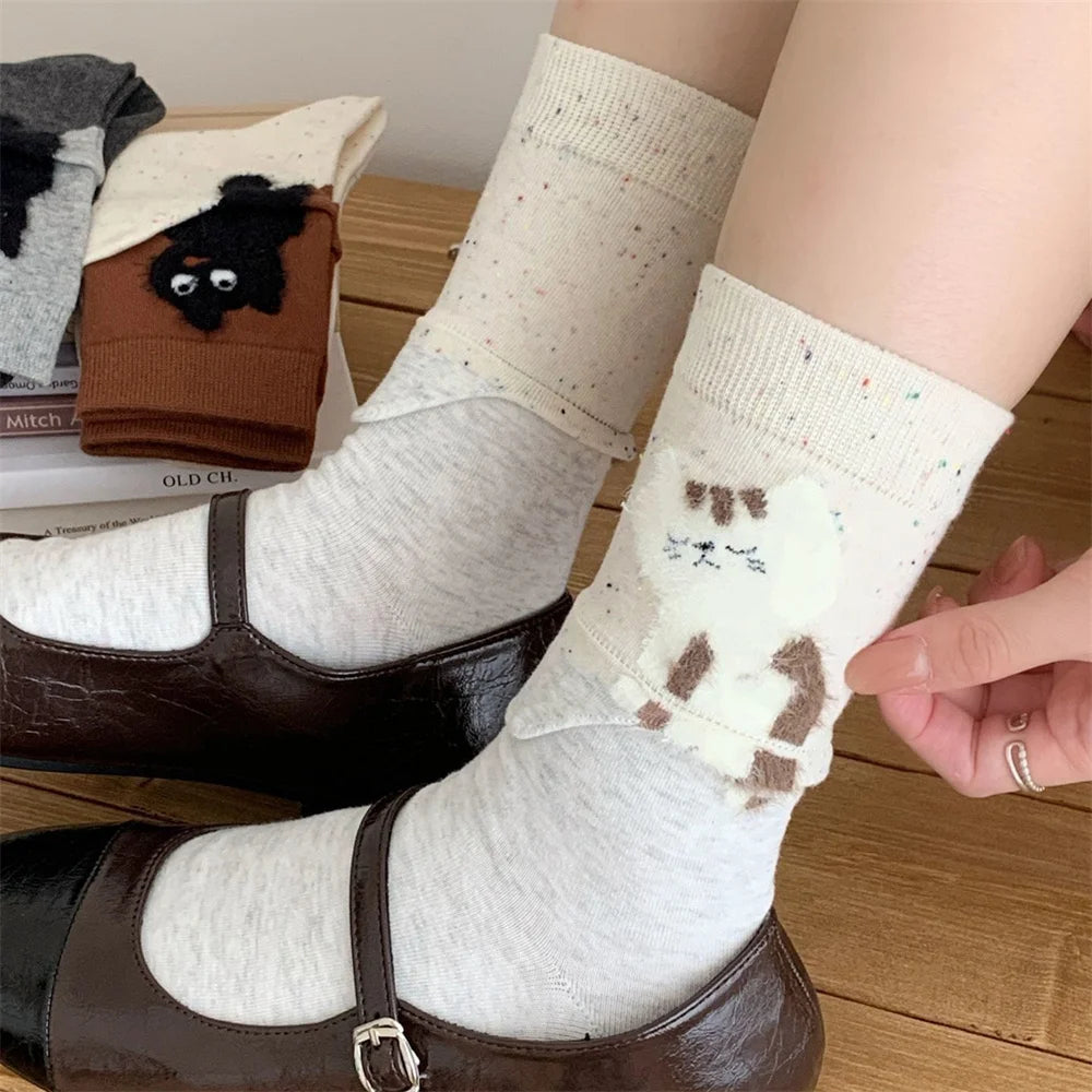 Patexy™ Autumn Winter Cat Cartoon Mid-Calf Socks
