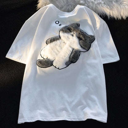 Patexy™ Summer New Cartoon Cat Women'S T-Shirt