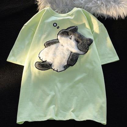 Patexy™ Summer New Cartoon Cat Women'S T-Shirt