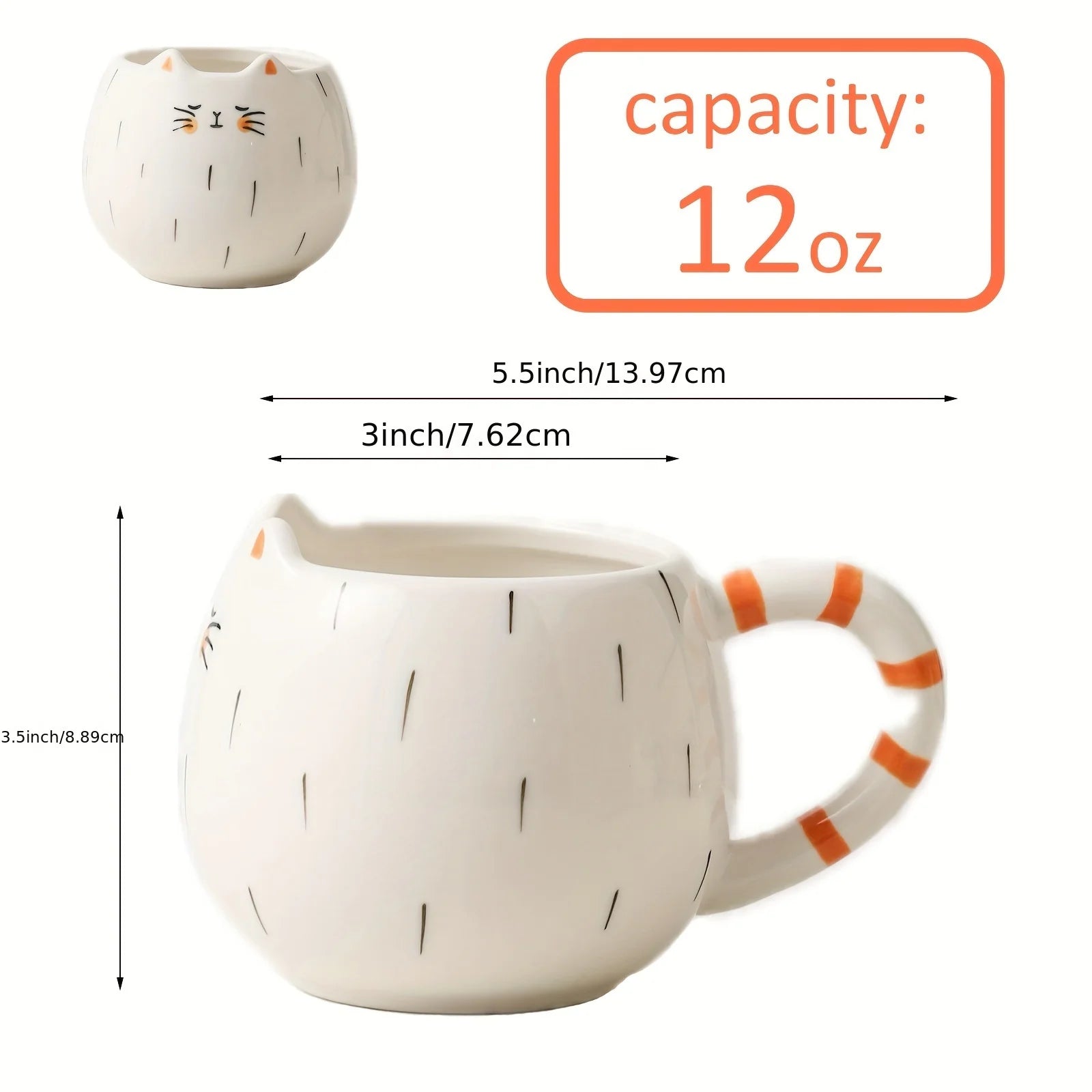 Patexy™ Ceramic Sweetie Cat Cup