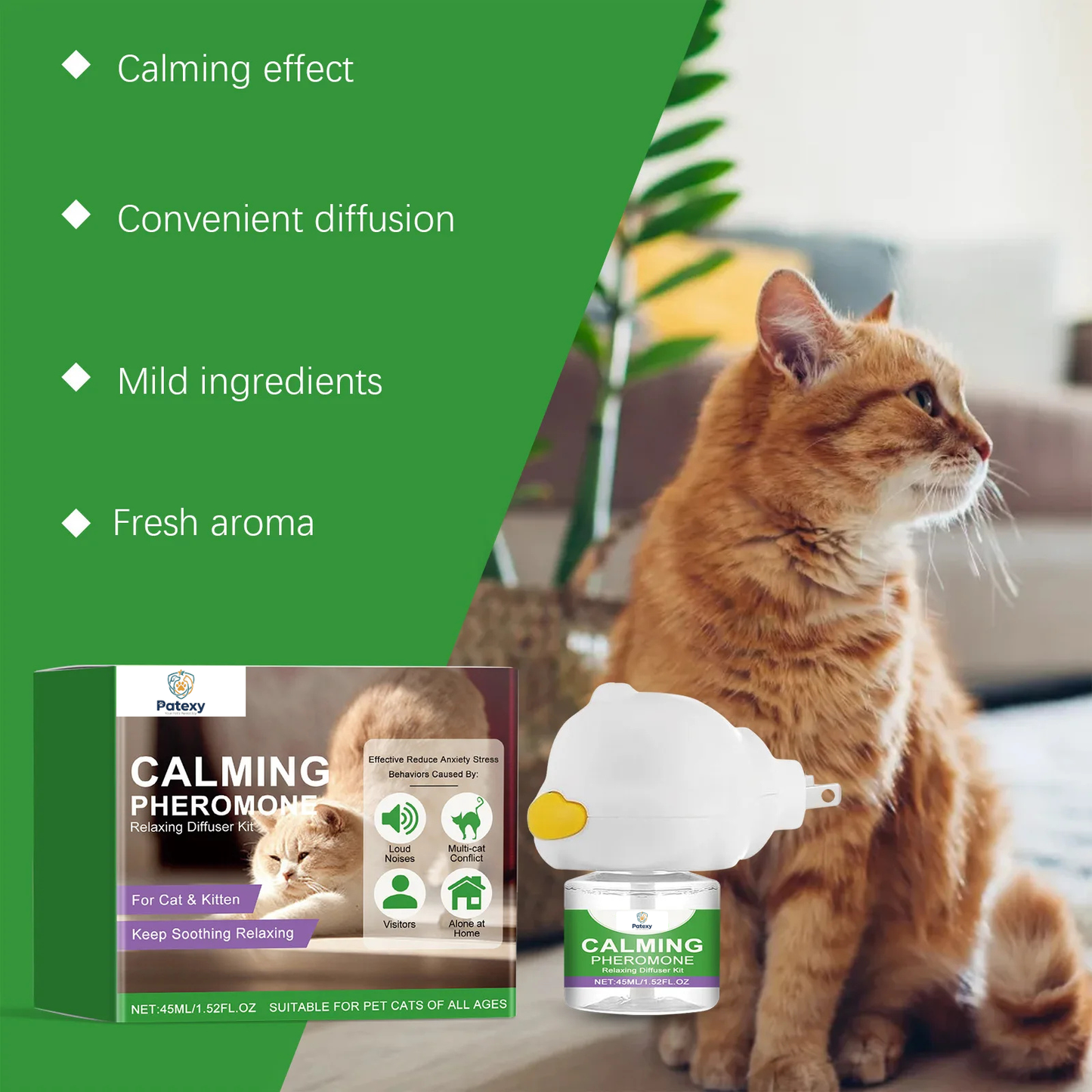 Patexy™ Cat Calming Diffuser