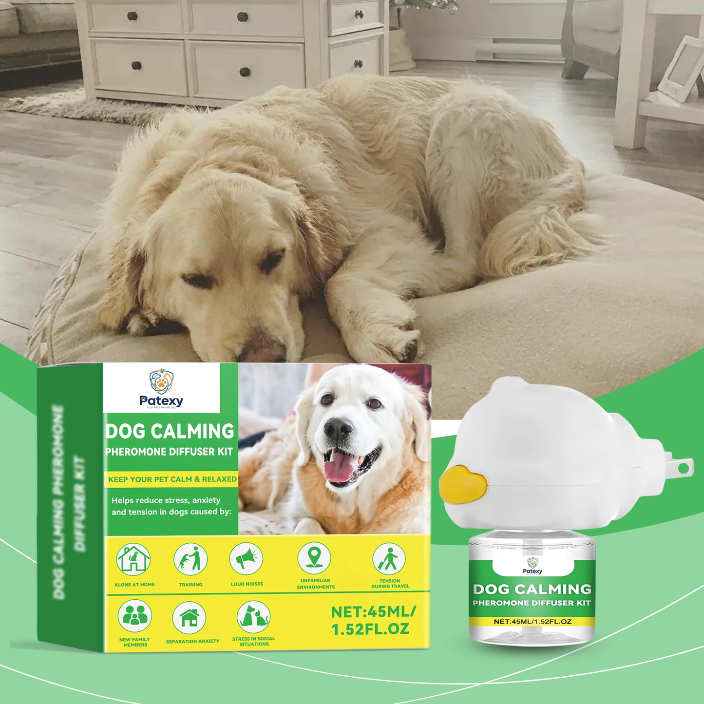 Patexy™ Dog Calming Diffuser