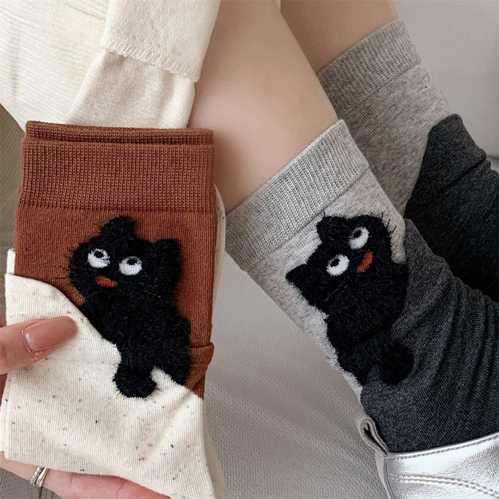Patexy™ Autumn Winter Cat Cartoon Mid-Calf Socks