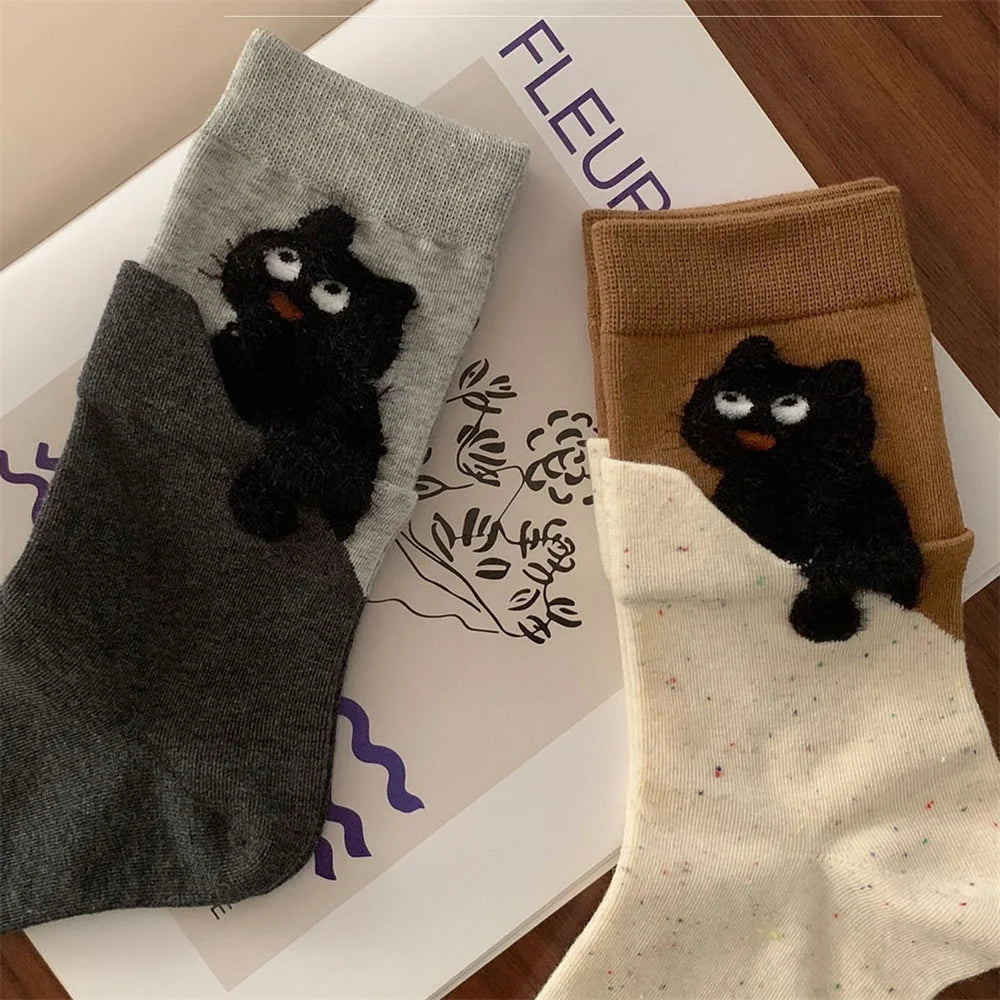 Patexy™ Autumn Winter Cat Cartoon Mid-Calf Socks