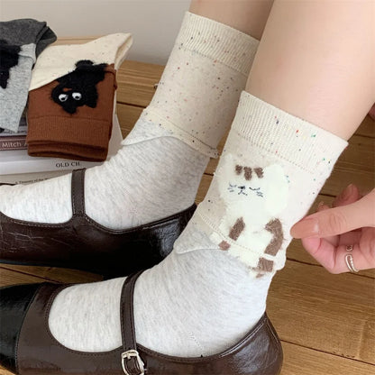 Patexy™ Autumn Winter Cat Cartoon Mid-Calf Socks
