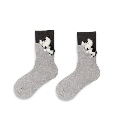Patexy™ Autumn Winter Cat Cartoon Mid-Calf Socks