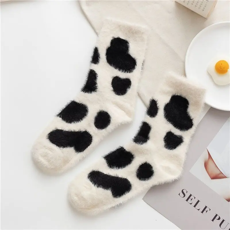 Patexy™ Cartoon Cute Cow Mink Velvet Socks