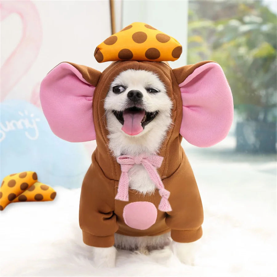 Patexy™The Cozy Mouse Dog Hoodie