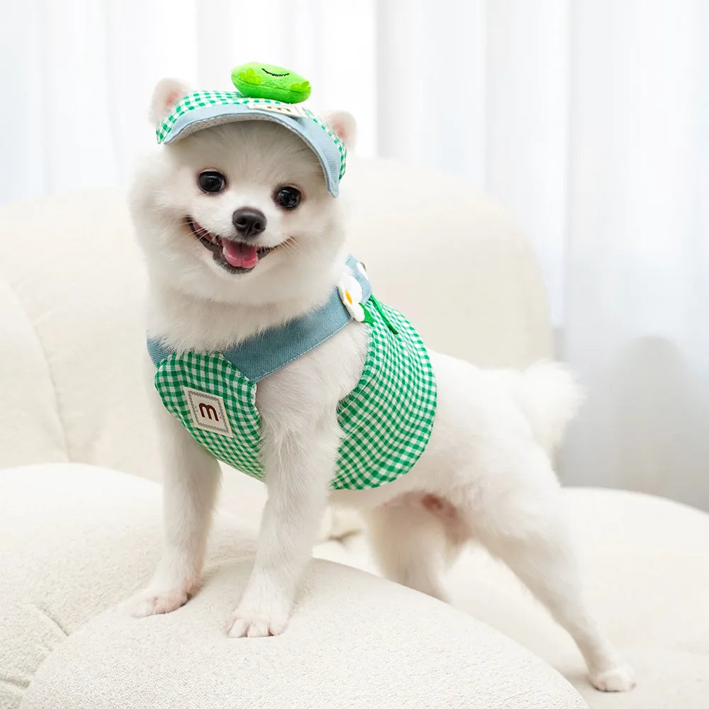 Patexy™ 3-Piece Cartoon Pet Harness & Leash Set for Cats & Puppies