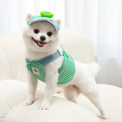 Patexy™ 3-Piece Cartoon Pet Harness & Leash Set for Cats & Puppies