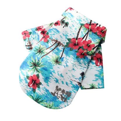 Patexy™Hawaiian Style Summer Dog Shirt – Breathable Beachwear for Cats & Dogs
