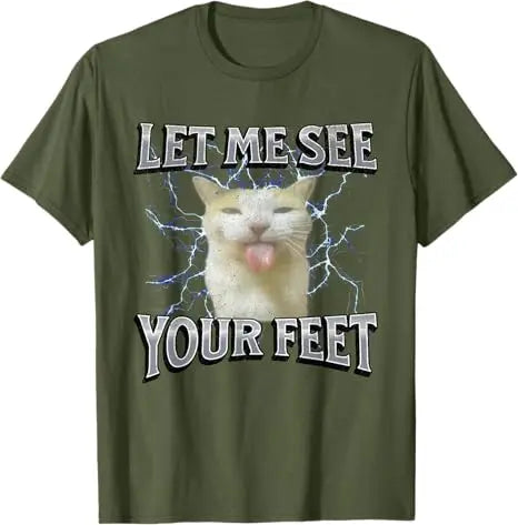 Patexy™ Your Feet Funny Offensive Cat Meme 