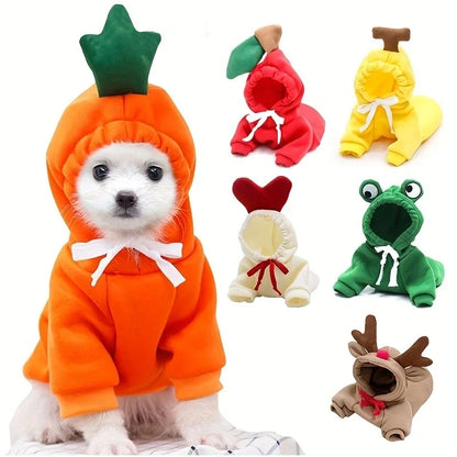 Patexy™Warm Winter Fruit Costume Coat for Chihuahua & Frenchie