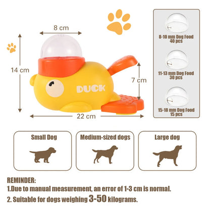 Patexy™ Interactive Duck Pet Feeder - Automatic Food Dispenser for Cats & Dogs