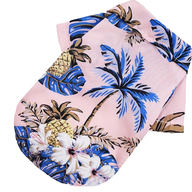 Patexy™Hawaiian Style Summer Dog Shirt – Breathable Beachwear for Cats & Dogs