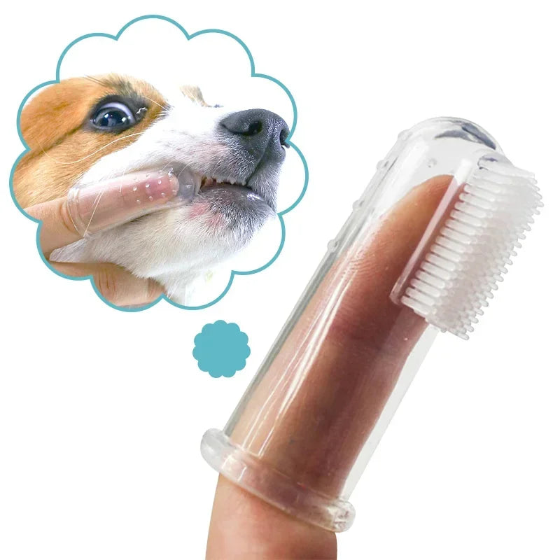 Patexy™Super Soft Silicone Finger Toothbrush for Dogs & Cats