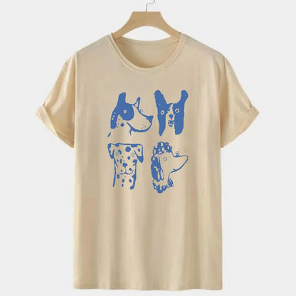 Patexy™ Cartoon Dogs Printing Kpop 