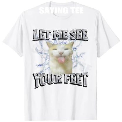 Patexy™ Your Feet Funny Offensive Cat Meme 