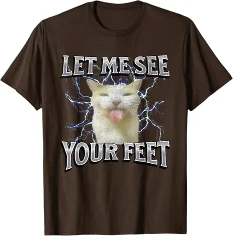 Patexy™ Your Feet Funny Offensive Cat Meme 