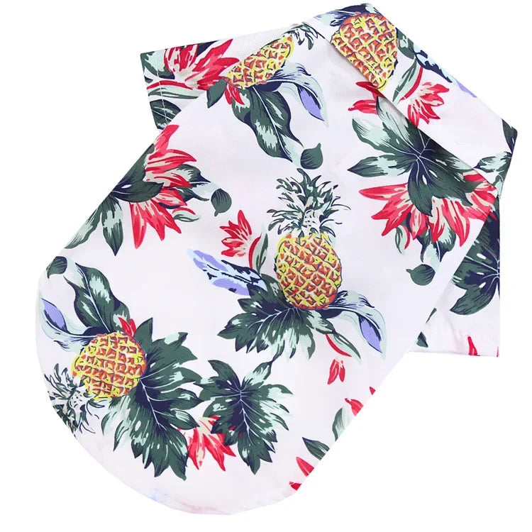 Patexy™Hawaiian Style Summer Dog Shirt – Breathable Beachwear for Cats & Dogs