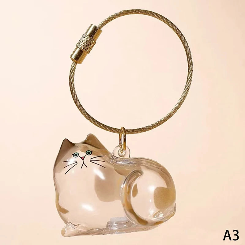 Patexy™Cat Memorial Keychain - Handmade Pet Hair Keepsake & Storage Container