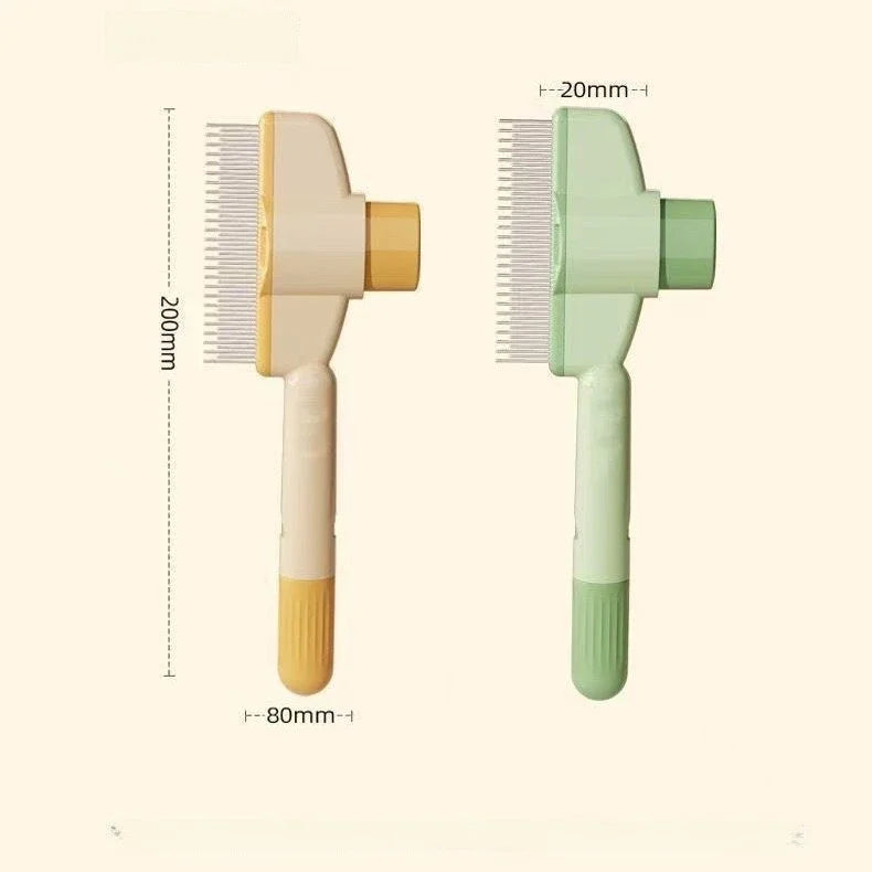 Patexy™Premium Self-Cleaning Dog Brush - Hard Steel Teeth Pet Comb