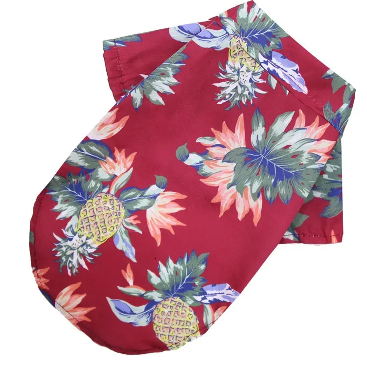 Patexy™Hawaiian Style Summer Dog Shirt – Breathable Beachwear for Cats & Dogs