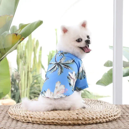 Patexy™Hawaiian Style Summer Dog Shirt – Breathable Beachwear for Cats & Dogs
