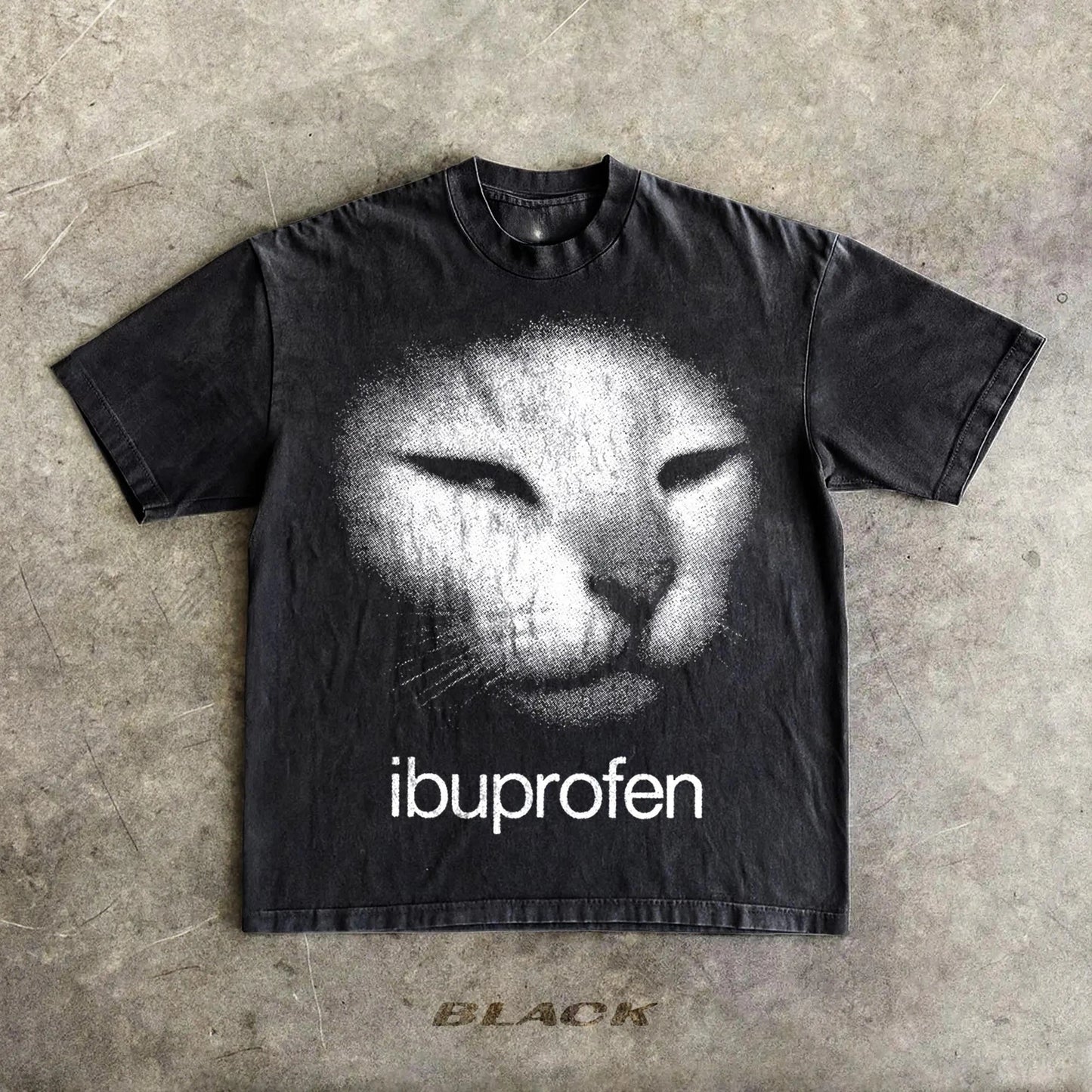 Patexy™ "I Need Ibuprofen " Funny Vintage Graphic Cat