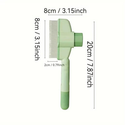 Patexy™Premium Self-Cleaning Dog Brush - Hard Steel Teeth Pet Comb