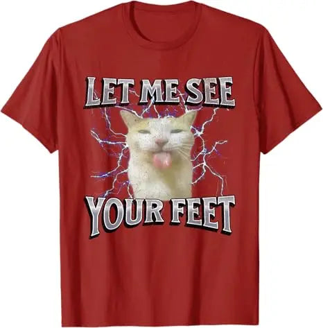 Patexy™ Your Feet Funny Offensive Cat Meme 