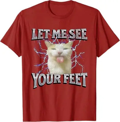 Patexy™ Your Feet Funny Offensive Cat Meme 