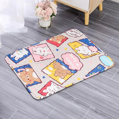 Patexy™Premium Pet Cooling Mat – Breathable Ice Blanket for Dogs & Cats, Moisture-Proof