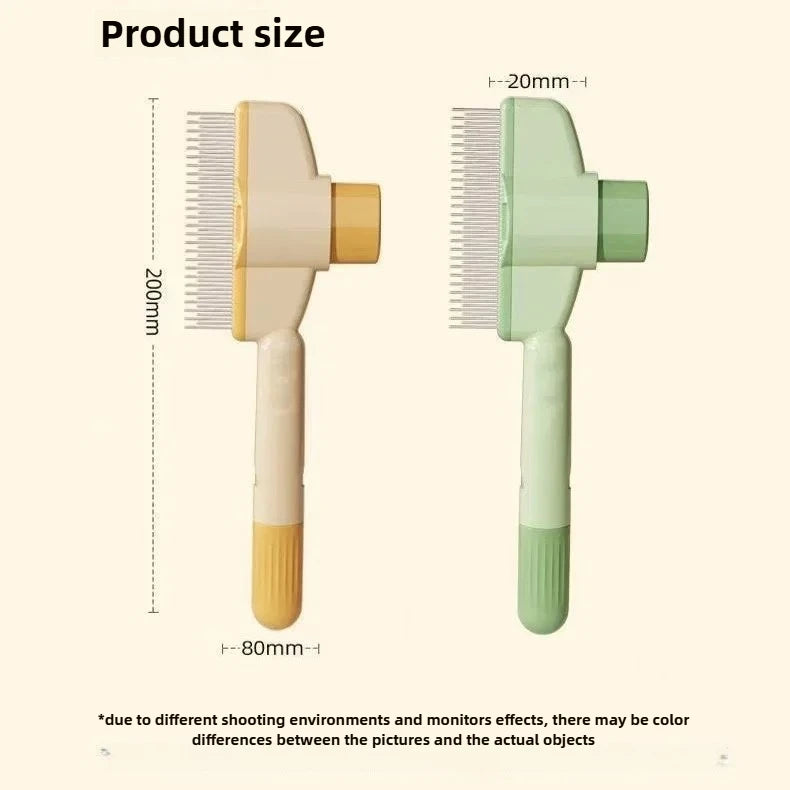 Patexy™Premium Self-Cleaning Dog Brush - Hard Steel Teeth Pet Comb