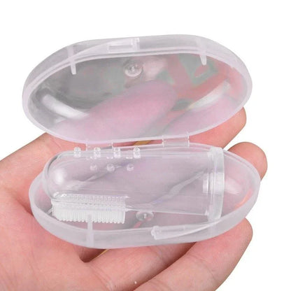 Patexy™Super Soft Silicone Finger Toothbrush for Dogs & Cats