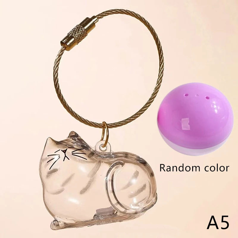 Patexy™Cat Memorial Keychain - Handmade Pet Hair Keepsake & Storage Container