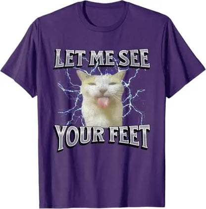 Patexy™ Your Feet Funny Offensive Cat Meme 