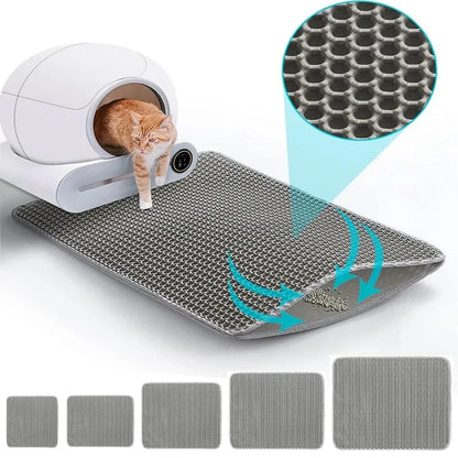 Patexy™Cat Litter Mat Heavy Duty Waterproof 
