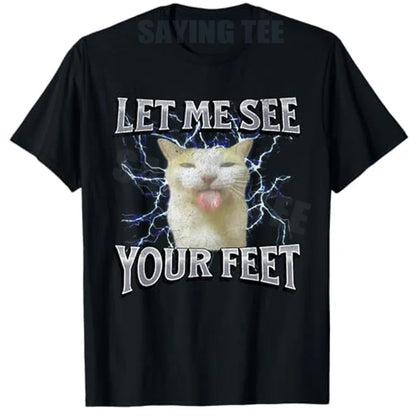 Patexy™ Your Feet Funny Offensive Cat Meme 